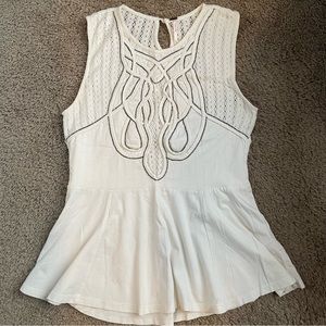 Free People peplum top